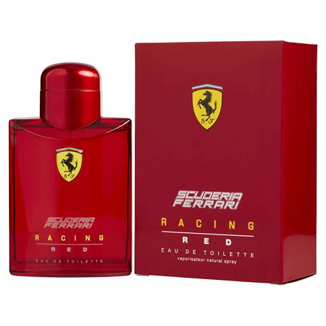 ferrari red men's cologne.